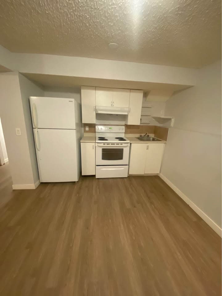 Falbury Crescent: basement kitchen 1